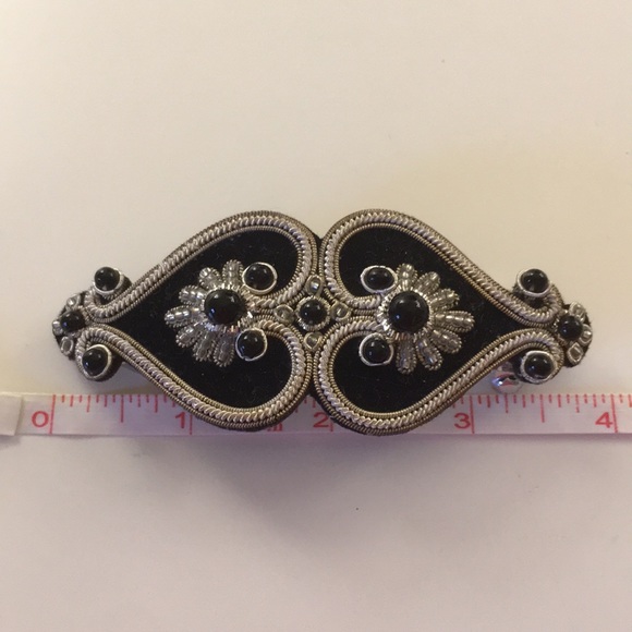 Coiled Wire Couture Barrette - Picture 3 of 7